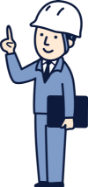 調査員のイラスト