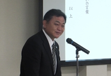 堀田社長のあいさつ