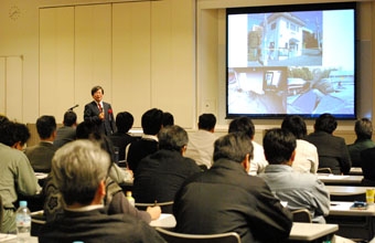 矢田部　龍一氏による講演  「松山平野の地盤特性」